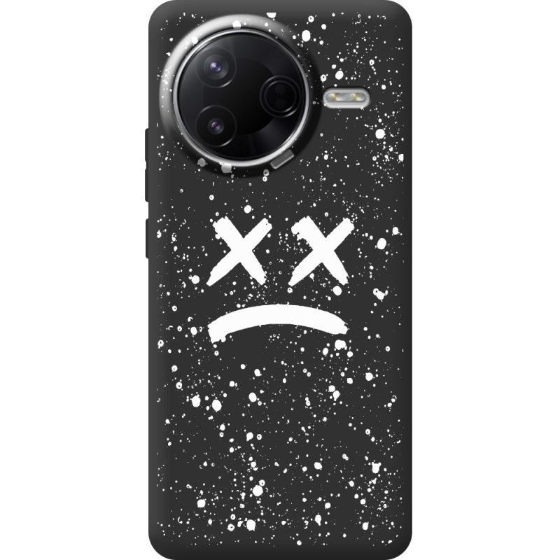 Чорний чохол BoxFace Poco F7 Pro Sad Way