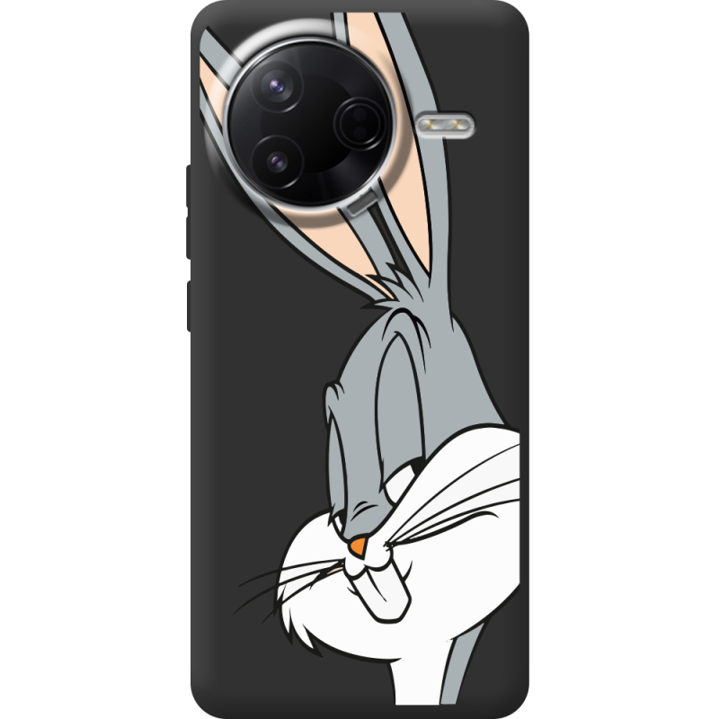 Чорний чохол BoxFace Poco F7 Pro Lucky Rabbit