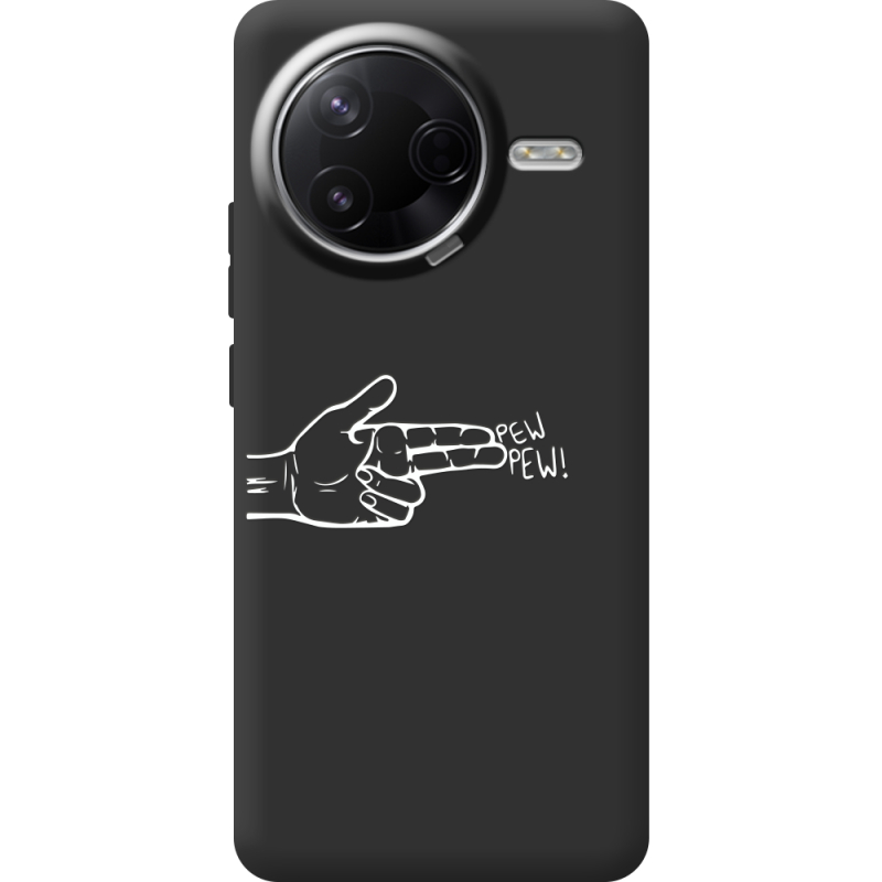 Чорний чохол BoxFace Poco F7 Pro Pew Pew