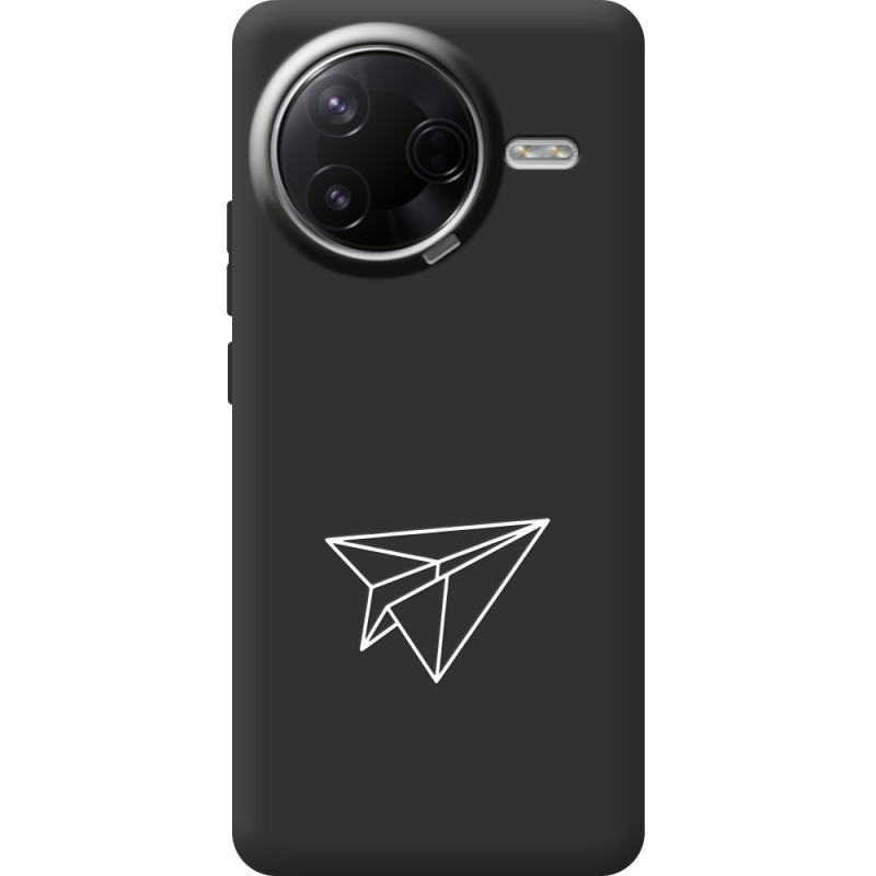 Чорний чохол BoxFace Poco F7 Pro Paper Plane