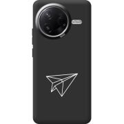 Чорний чохол BoxFace Poco F7 Pro Paper Plane