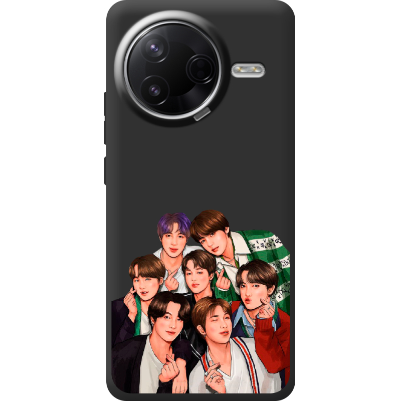 Чорний чохол BoxFace Poco F7 Pro BTS