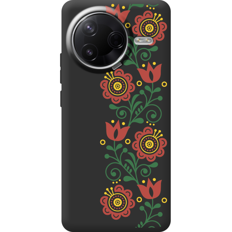 Чорний чохол BoxFace Poco F7 Pro Ethno