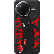 Чорний чохол BoxFace Poco F7 Pro Учиха Итачи