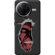 Чорний чохол BoxFace Poco F7 Pro Нападение на Титана