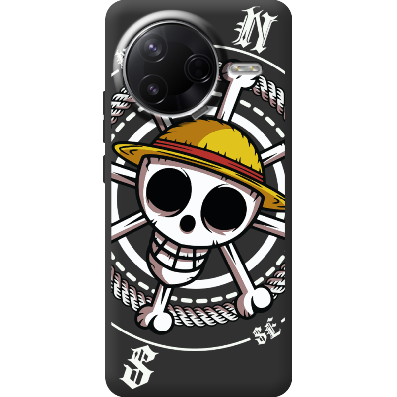 Чорний чохол BoxFace Poco F7 Pro One Piece Компас