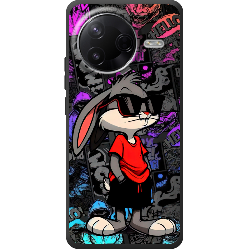 Чорний чохол BoxFace Poco F7 Pro Малий вухань