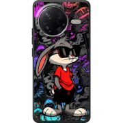 Чорний чохол BoxFace Poco F7 Pro Малий вухань