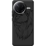 Чорний чохол BoxFace Poco F7 Pro Lion