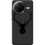 Чорний чохол BoxFace Poco F7 Pro Deer