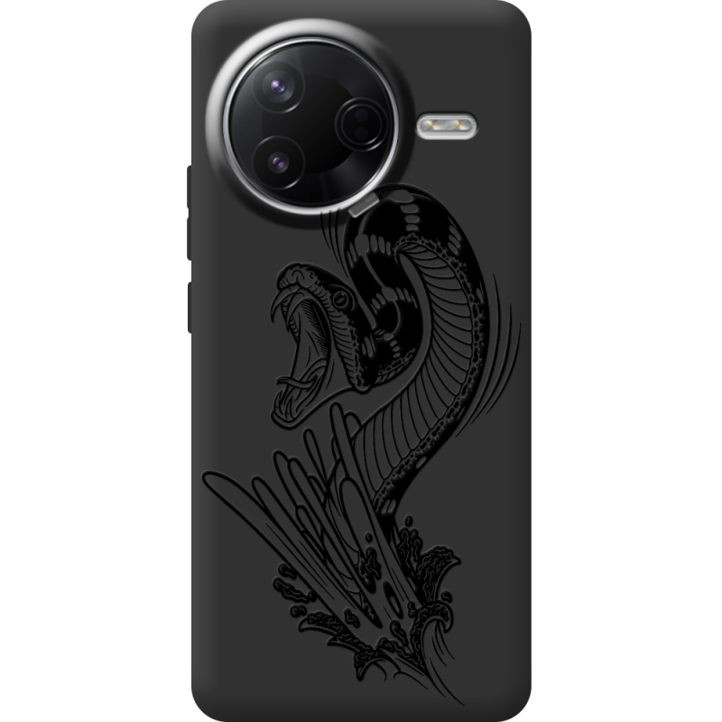 Чорний чохол BoxFace Poco F7 Pro Snake