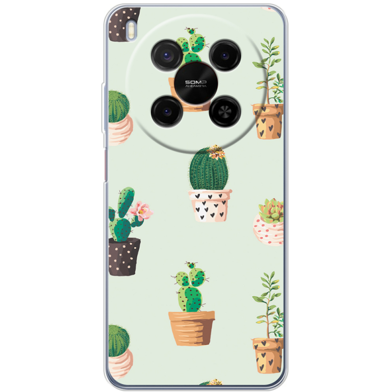 Чохол BoxFace Nubia V70 Max L-green Cacti