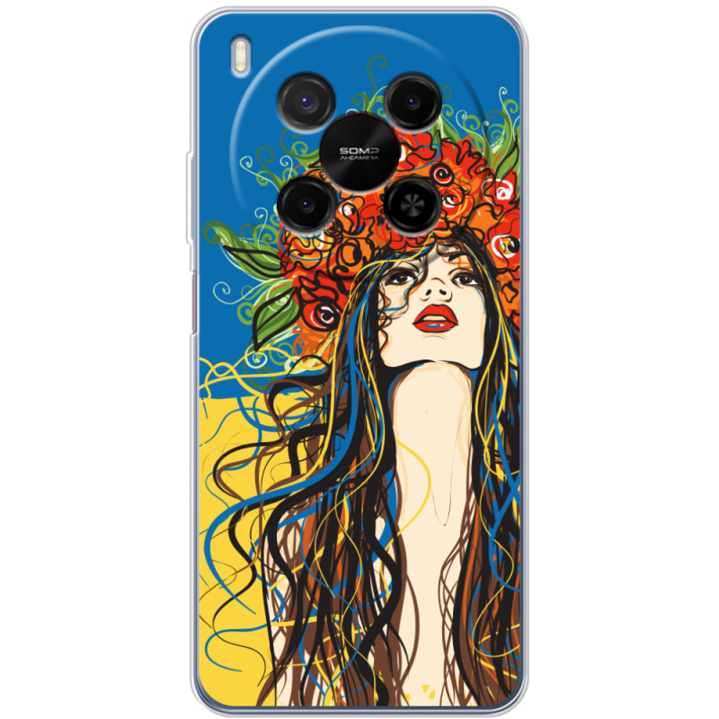 Чохол BoxFace Nubia V70 Max Ukraine Girl