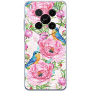 Чохол BoxFace Nubia V70 Max Birds and Flowers