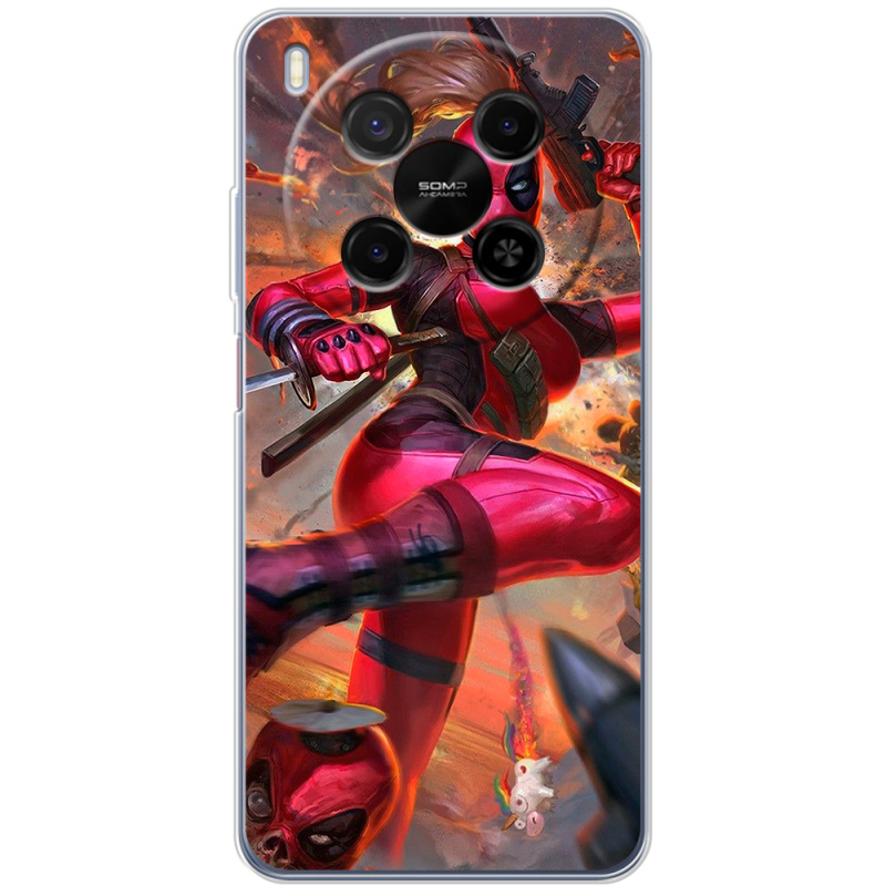 Чохол BoxFace Nubia V70 Max Woman Deadpool