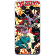 Чохол BoxFace Nubia V70 Max Deadpool and Mary Jane