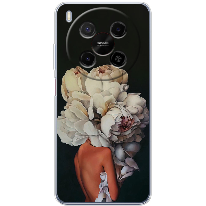 Чохол BoxFace Nubia V70 Max Exquisite White Flowers