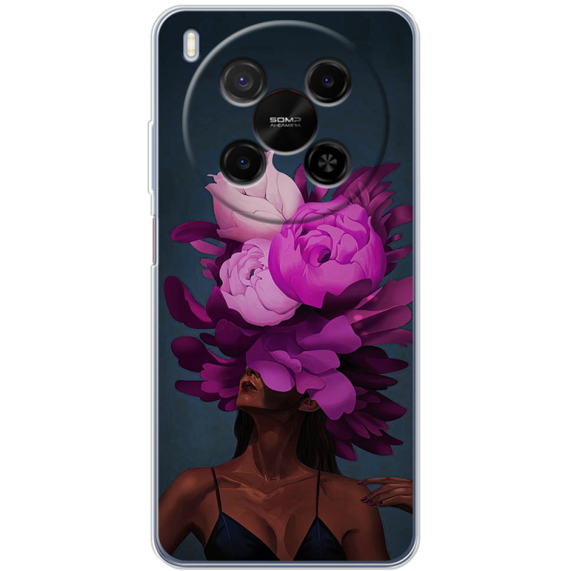 Чохол BoxFace Nubia V70 Max Exquisite Purple Flowers