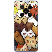 Чохол BoxFace Nubia V70 Max Sleepy Cats