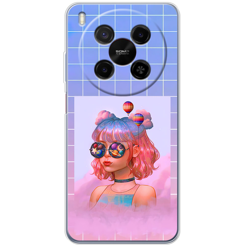 Чохол BoxFace Nubia V70 Max Girl in the Clouds