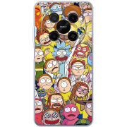 Чохол BoxFace Nubia V70 Max Rick and Morty