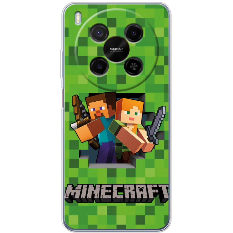 Чохол BoxFace Nubia V70 Max Майнкрафт Стів і Алекс