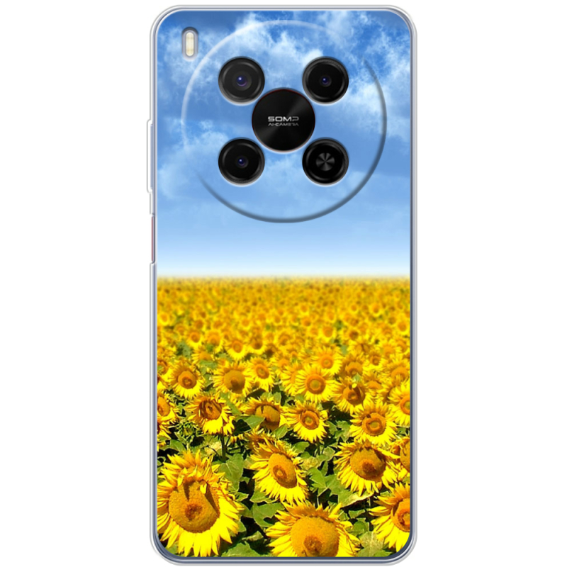 Чохол BoxFace Nubia V70 Max Подсолнухи