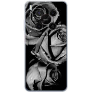 Чохол BoxFace Nubia V70 Max Black and White Roses