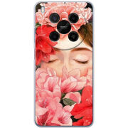 Чохол BoxFace Nubia V70 Max Girl in Flowers