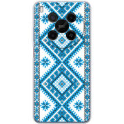 Чохол BoxFace Nubia V70 Max Блакитний Орнамент