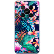 Чохол BoxFace Nubia V70 Max flowers in the tropics