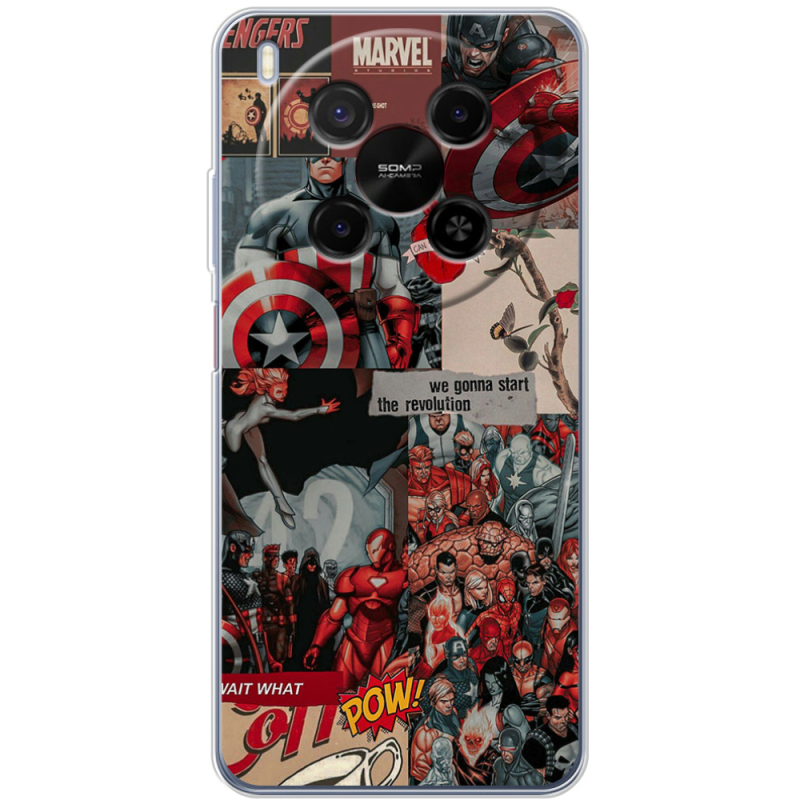 Чохол BoxFace Nubia V70 Max Marvel Avengers