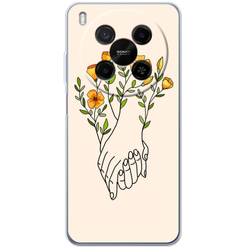 Чохол BoxFace Nubia V70 Max Flower Hands