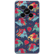 Чохол BoxFace Nubia V70 Max Flying Elephants