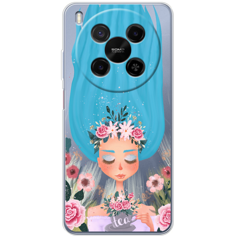 Прозорий чохол BoxFace Nubia V70 Max Blue Hair