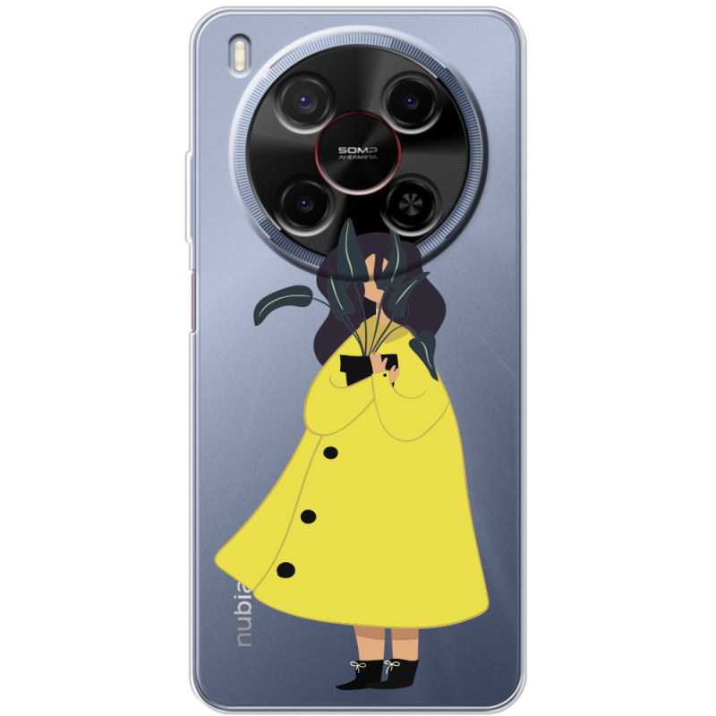 Прозорий чохол BoxFace Nubia V70 Max Just a Girl