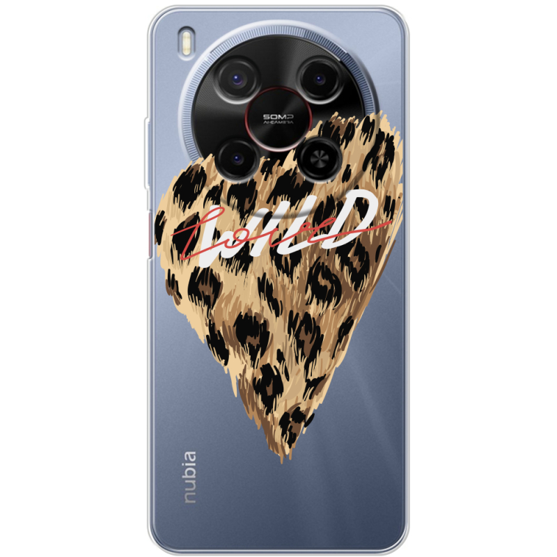 Прозорий чохол BoxFace Nubia V70 Max Wild Love