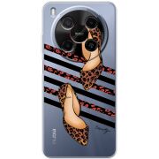 Прозорий чохол BoxFace Nubia V70 Max Love Beauty