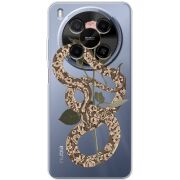 Прозорий чохол BoxFace Nubia V70 Max Glamor Snake