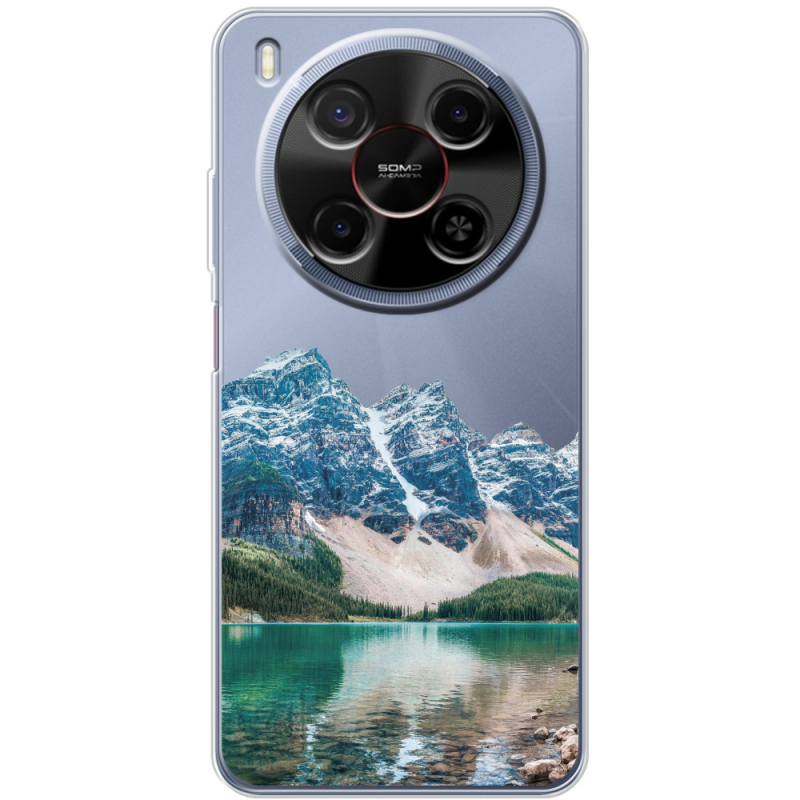 Прозорий чохол BoxFace Nubia V70 Max Blue Mountain