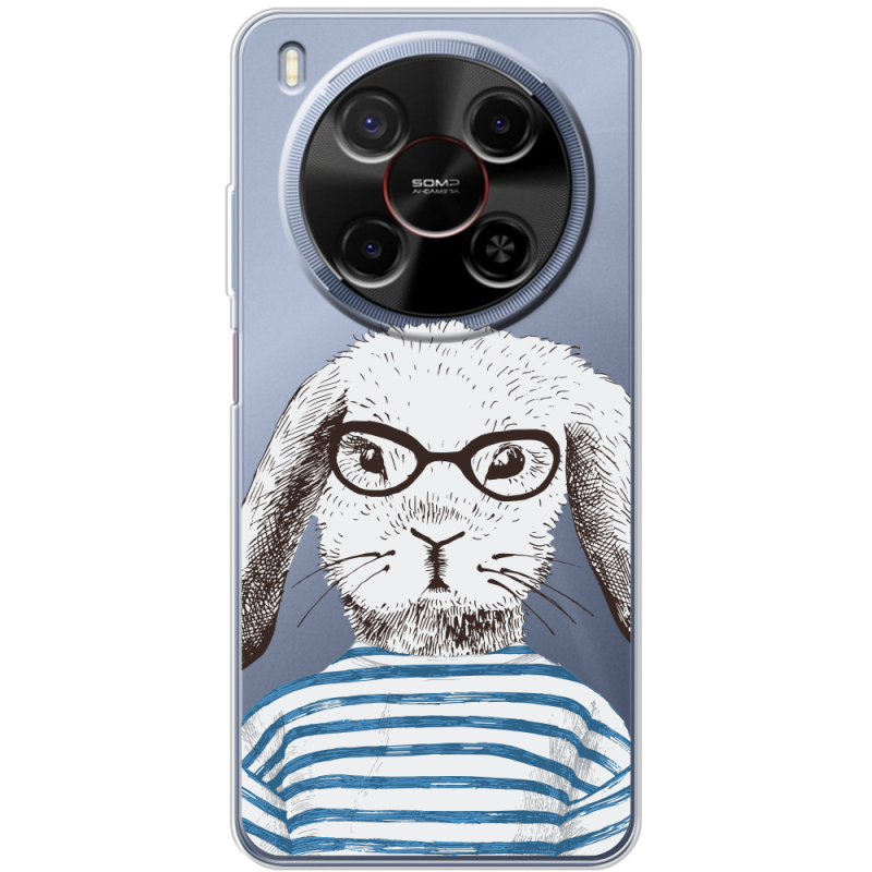 Прозорий чохол BoxFace Nubia V70 Max MR. Rabbit