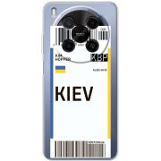 Прозорий чохол BoxFace Nubia V70 Max Ticket Kiev