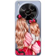 Прозорий чохол BoxFace Nubia V70 Max Mouse Girls