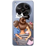 Прозорий чохол BoxFace Nubia V70 Max Super Mama