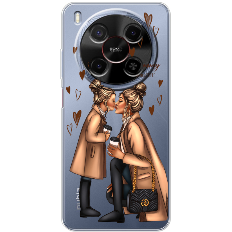 Прозорий чохол BoxFace Nubia V70 Max Mommy Is My BFF