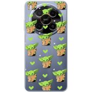 Прозорий чохол BoxFace Nubia V70 Max Pattern Baby Yoda