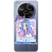 Прозорий чохол BoxFace Nubia V70 Max The Sakuras Will Cry For You