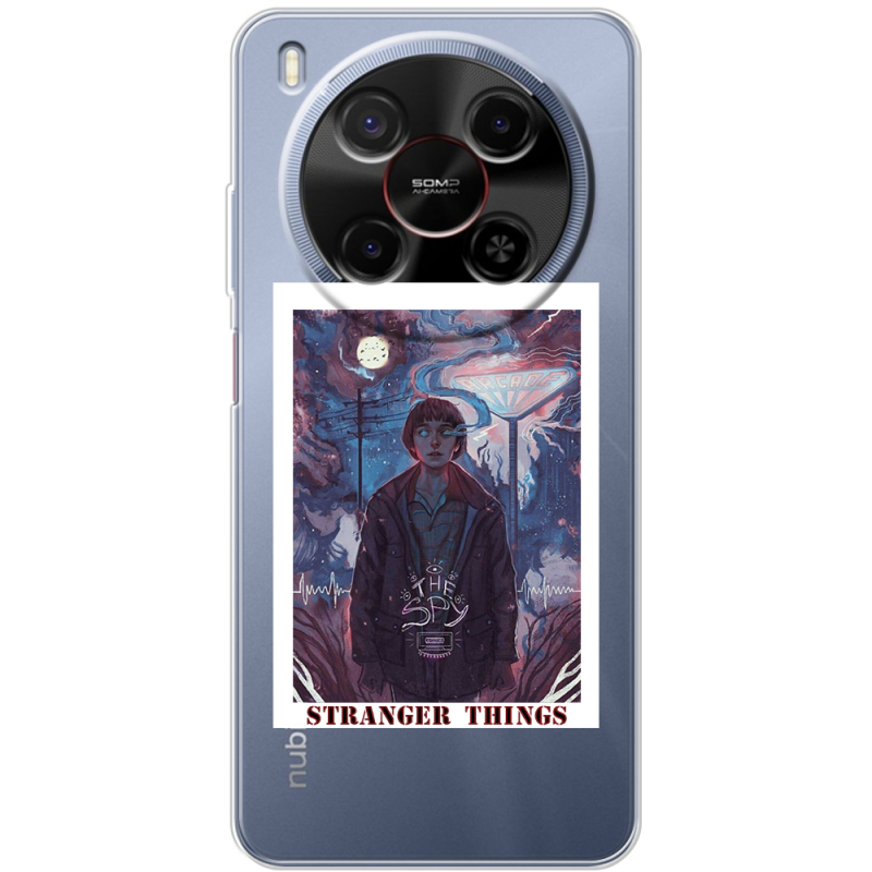 Прозорий чохол BoxFace Nubia V70 Max Stranger Things
