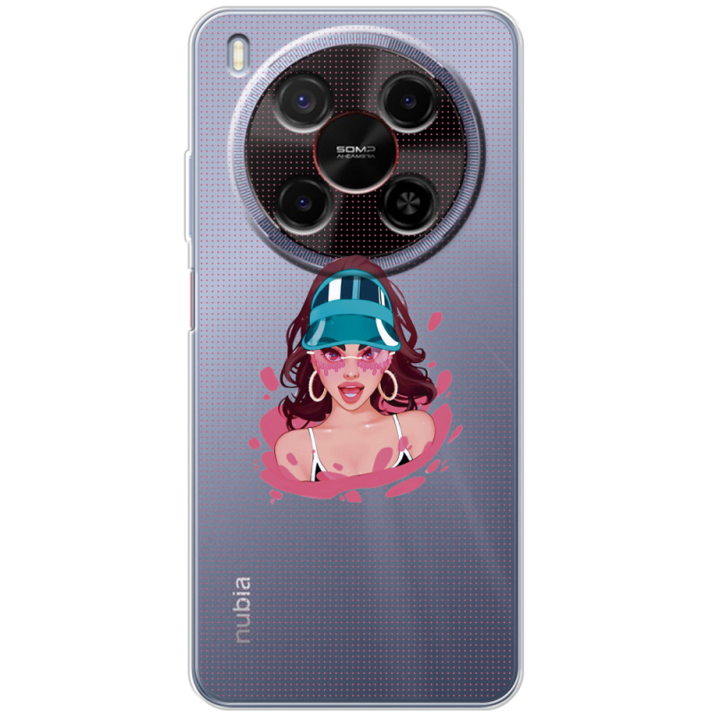 Прозорий чохол BoxFace Nubia V70 Max Selena Gomez