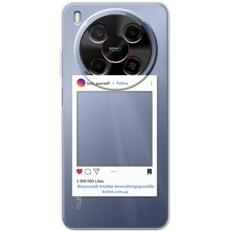 Прозорий чохол BoxFace Nubia V70 Max Insta